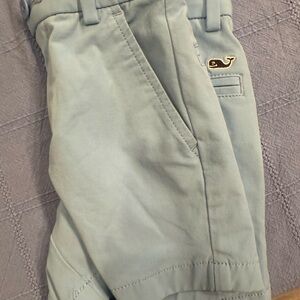 Vineyard Vines toddler Soft Blue Flat Front Shorts
